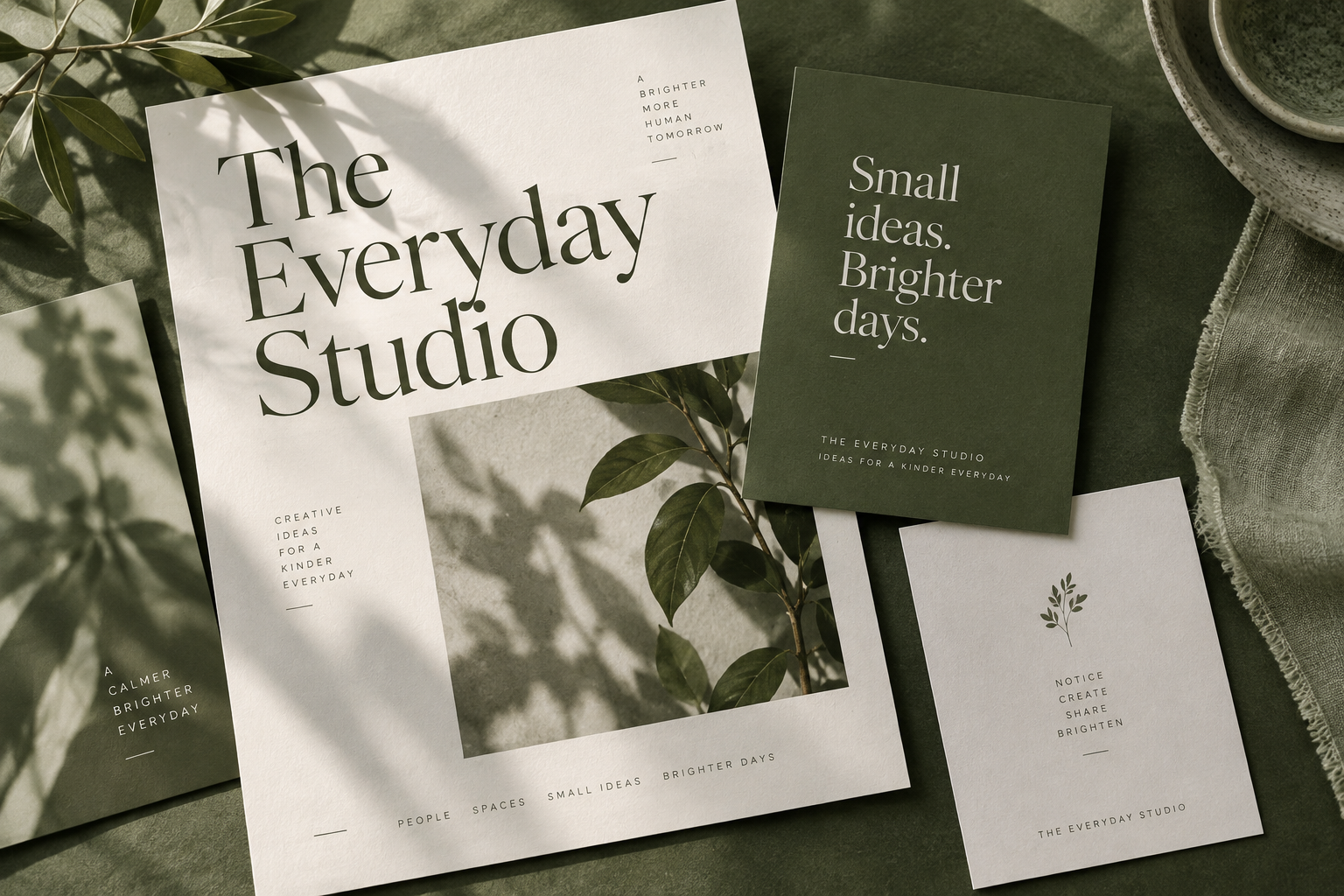 The Everyday Studio independent design concept